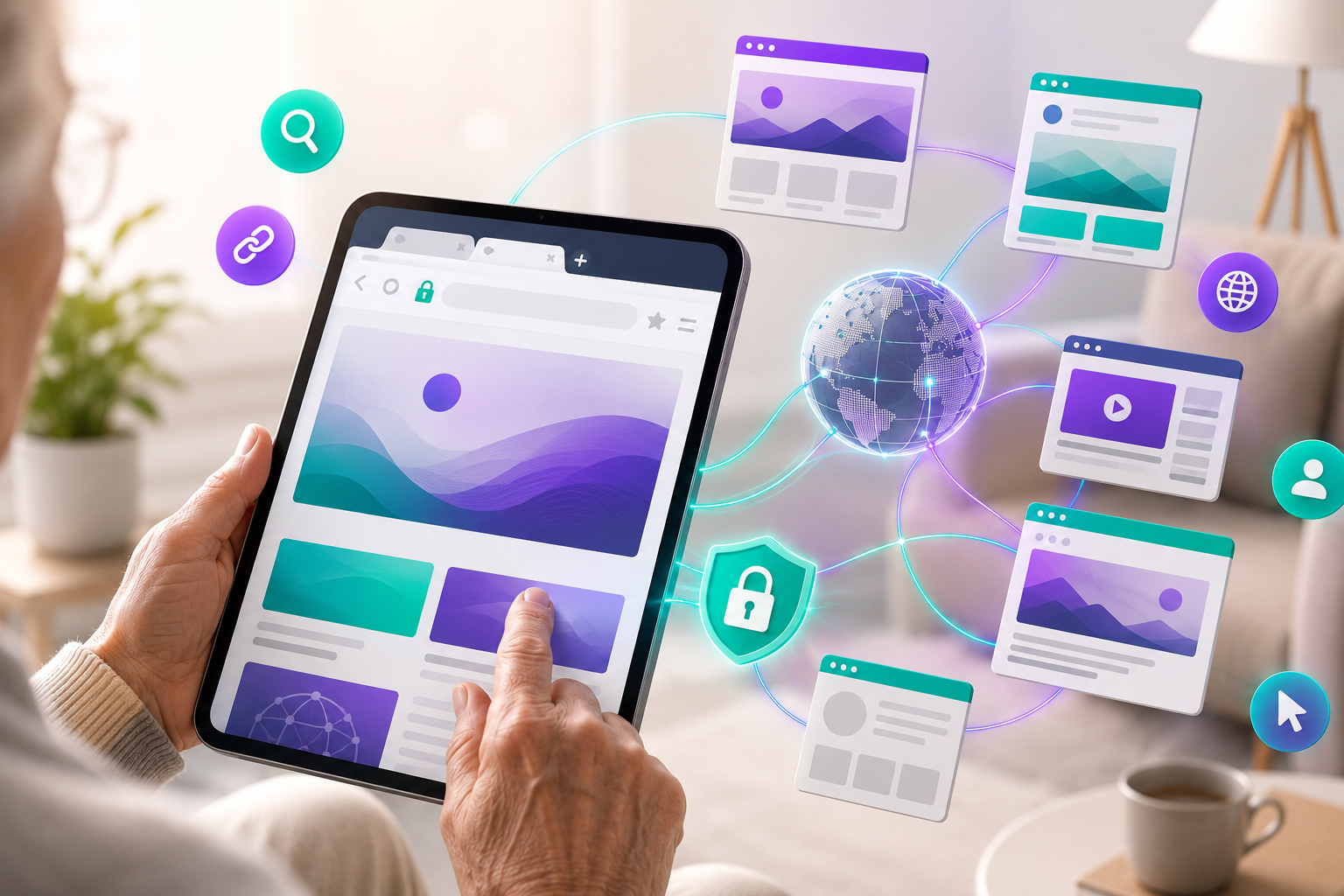 Como funciona um navegador na internet